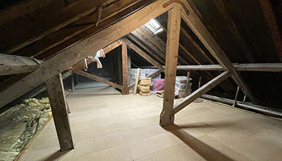 Fully boarded loft